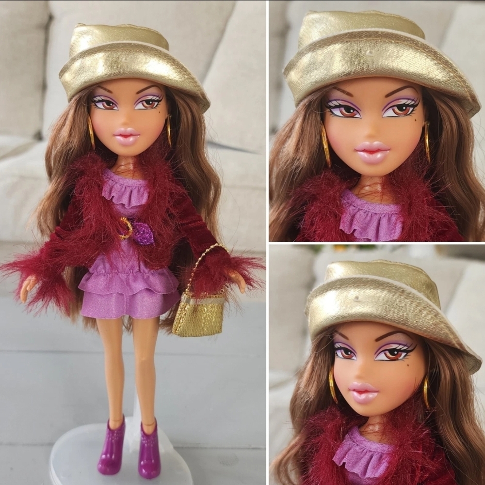 MGA Bratz Fashion Stylist Doll Yasmin Complete From Box Set RARE!